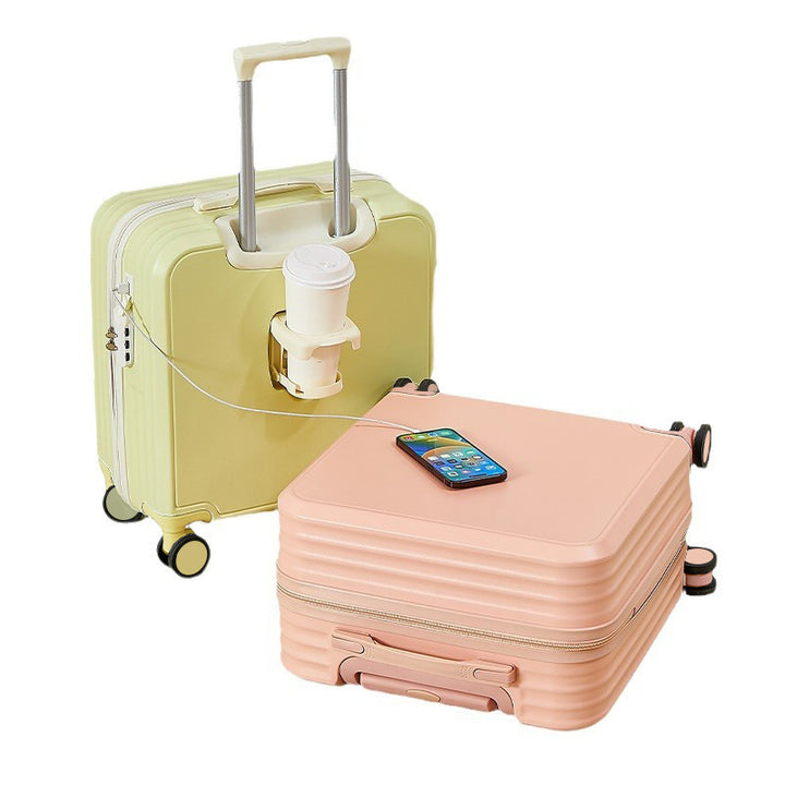 Compact Rigid Carry-On Suitcase Bowlift