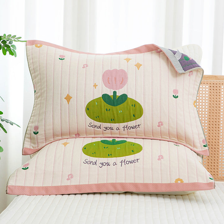 Women's cushion covers with cheerful patchwork design Bowlift