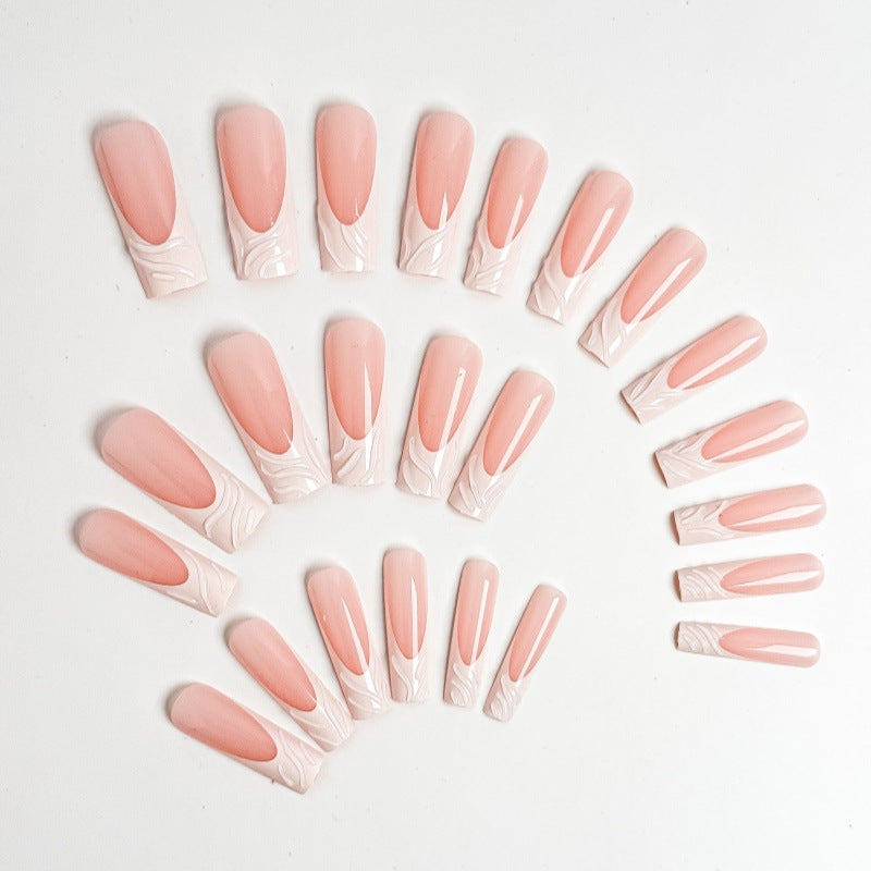 Artificial nails with elegant 3D design Bowlift