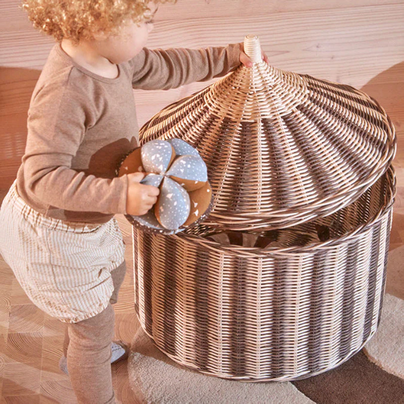 Decorative Woven Storage Container Bowlift 1787892911