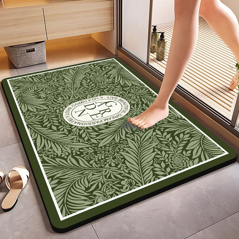 Decorative Motivational Bath Mat Bowlift