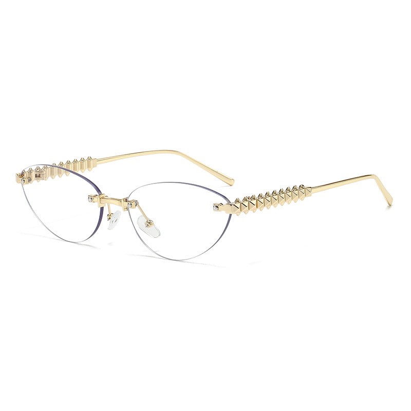 Women’s fashionable glasses with pointed accents Bowlift