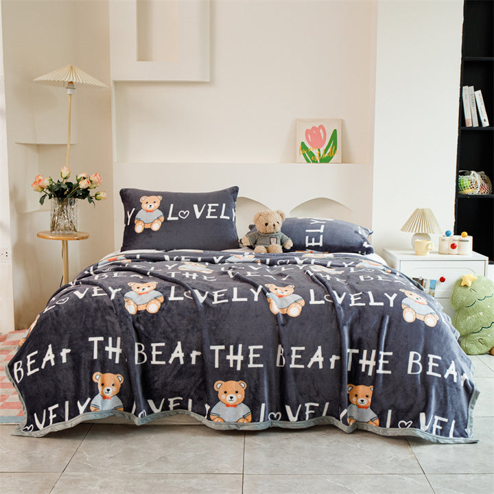 Women Patterned Blanket made of Soft Cotton Bowlift