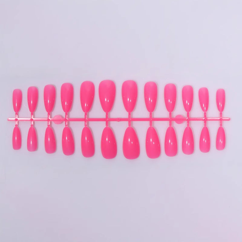 Glossy Press-On Nails Bowlift