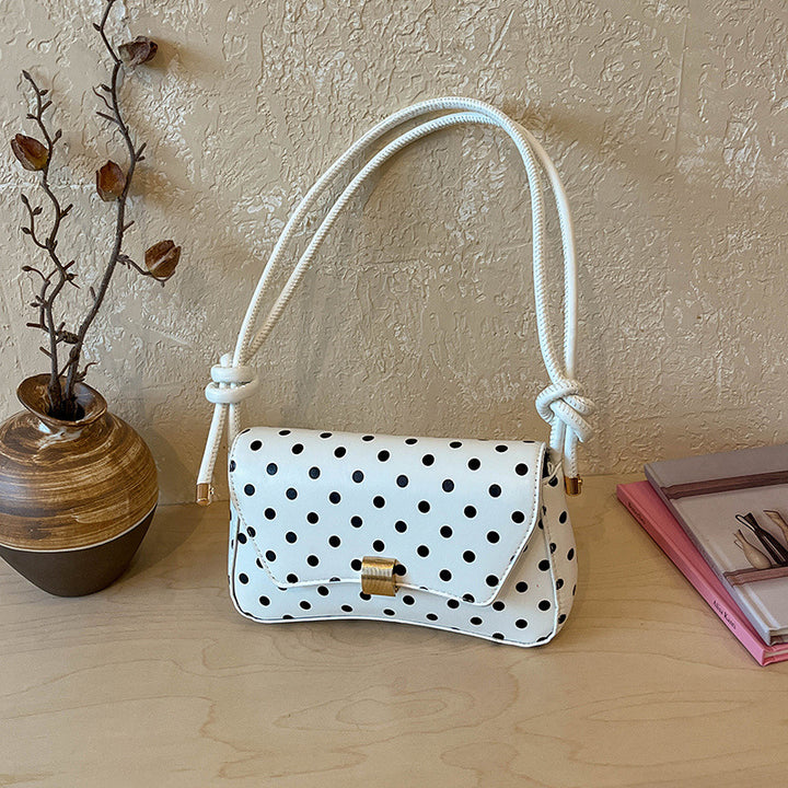 WoChic Polka Dot Shoulder Handbag Bowlift