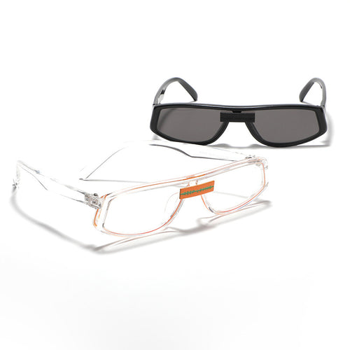 Women's futuristic sunglasses in minimalist design Bowlift