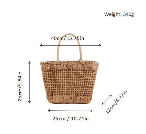Handcrafted Basket Bag Bowlift