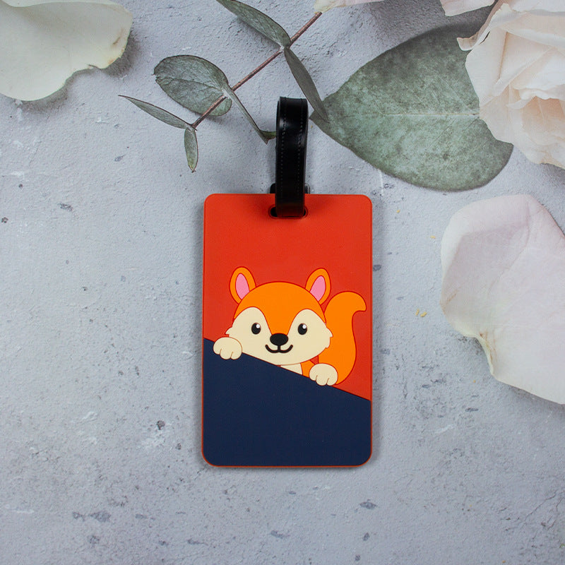Fun Chocolate Splash Luggage Tag Bowlift
