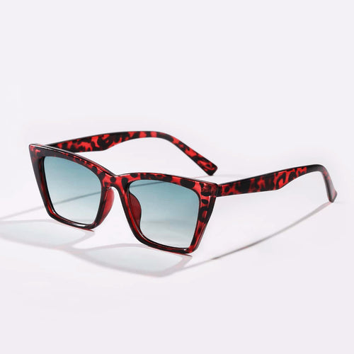 Ladies Cat-Eye Sunglasses with Unique Angular Frame Bowlift