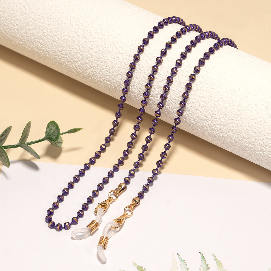 Decorative Beaded Eyewear Chain Bowlift