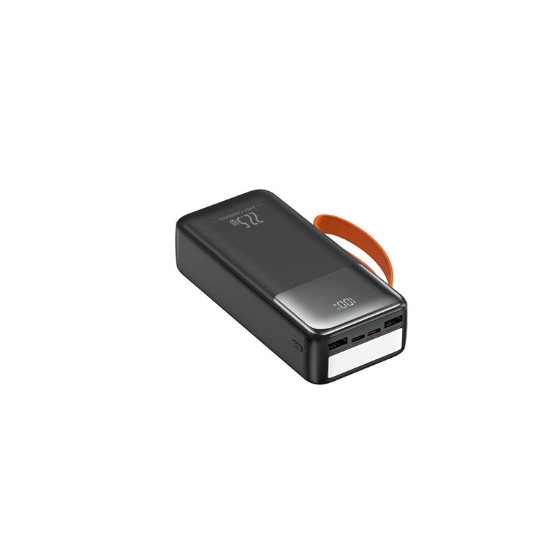 Portable power bank with integrated cable management and fast charging function Bowlift