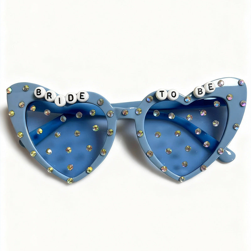 Bride-To-Be Heart-Shaped Sunglasses Bowlift