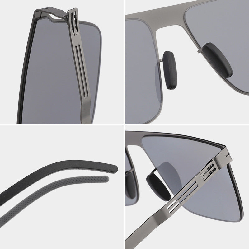 Modern Square Frame Sunglasses Bowlift