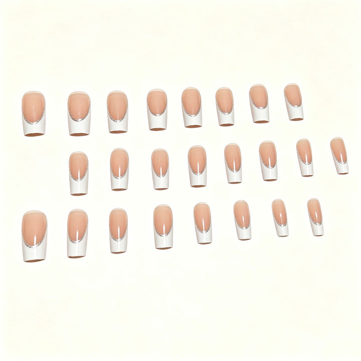 French Tip Gel Nail Art Extensions Bowlift
