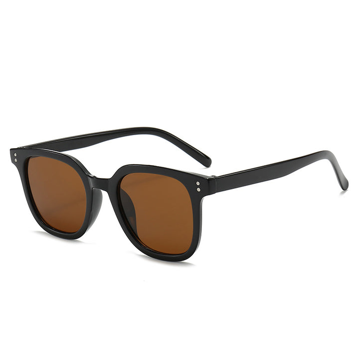Oversized Transparent Pink Gradient Sunglasses