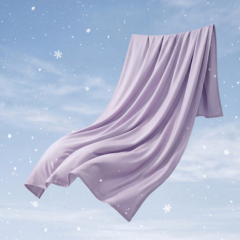 Unisex nan thermoregulating cashmere look cuddly blanket made of microfiber extra large Bowlift