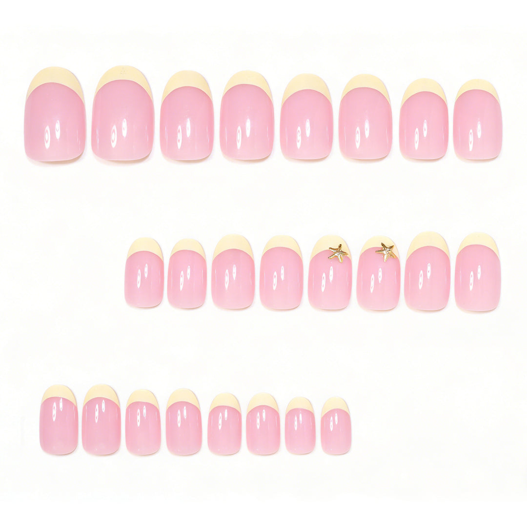 Elegant Starfish Accent Nail Art Set Bowlift
