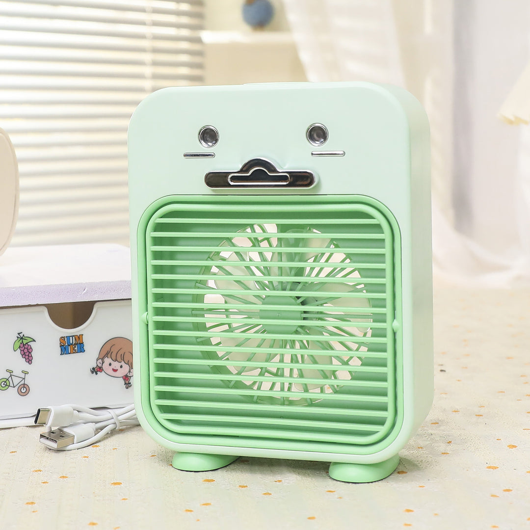 Ladies Creative Table Fan with Animal Motifs Bowlift
