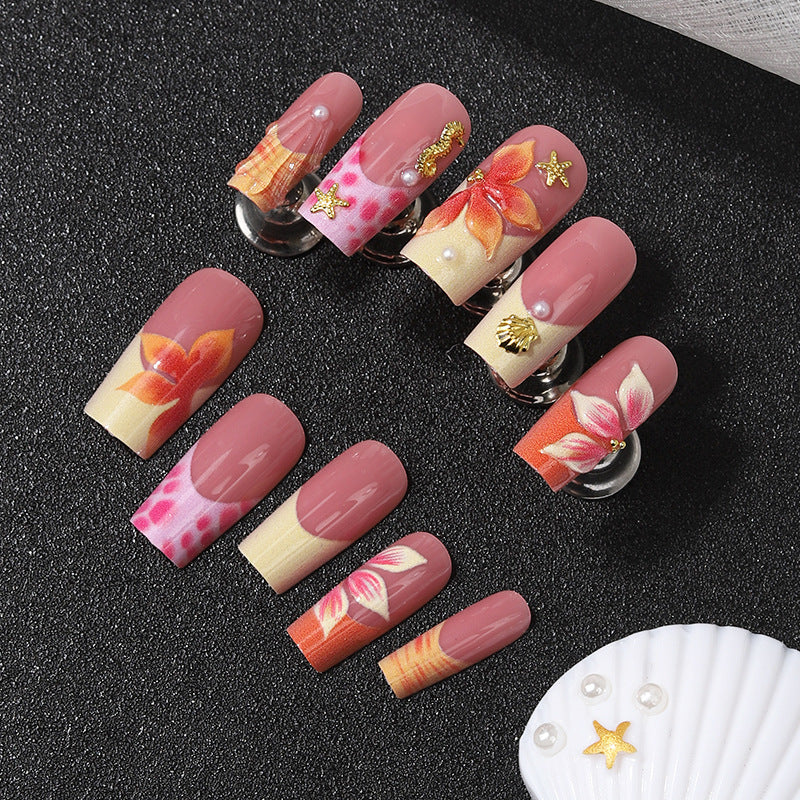 Premium Decorative Nail Tips Kit Bowlift