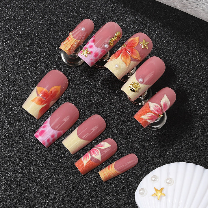 Premium Decorative Nail Tips Kit Bowlift