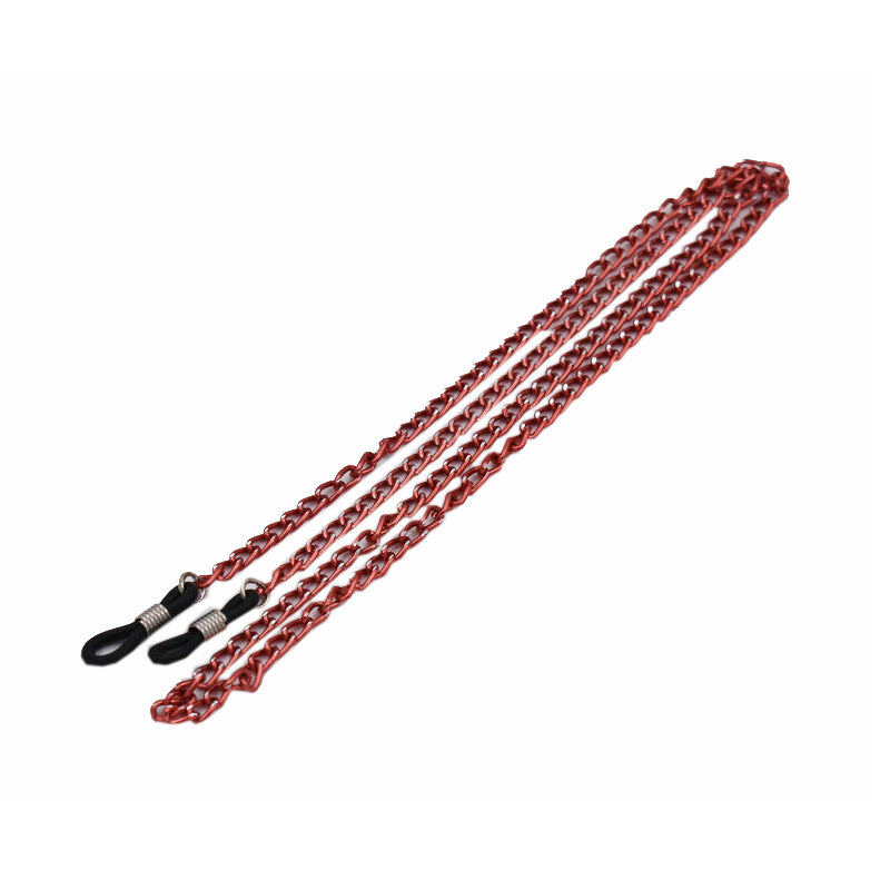 Lightweight Metallic Eyewear Chain Bowlift