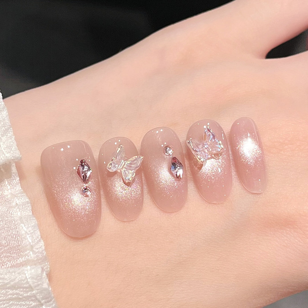Artistic Press-On Nail Design Bowlift 1787316171