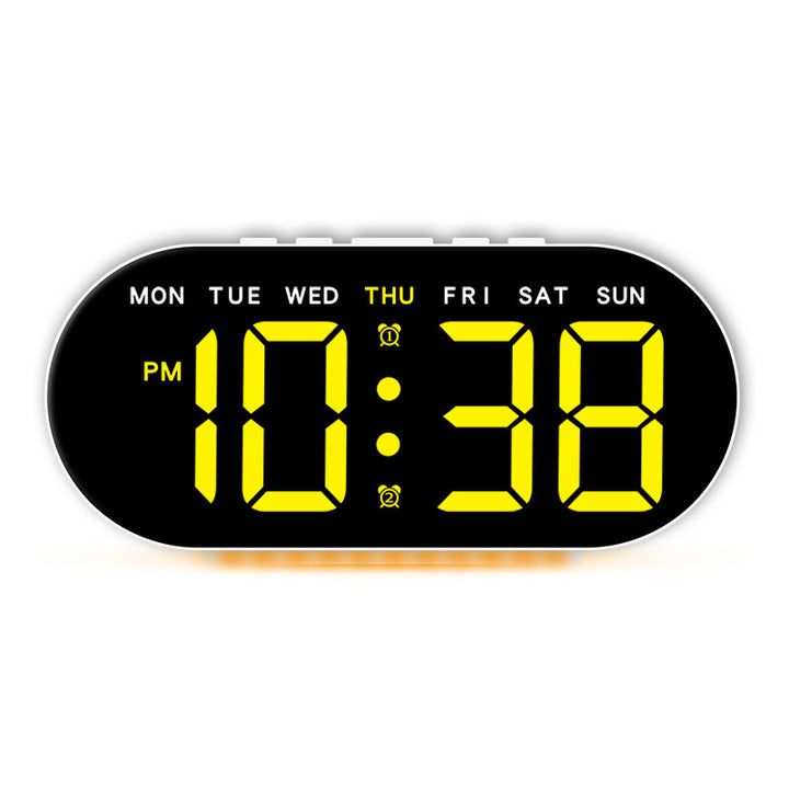 Digital alarm clock with adjustable LED display Bowlift