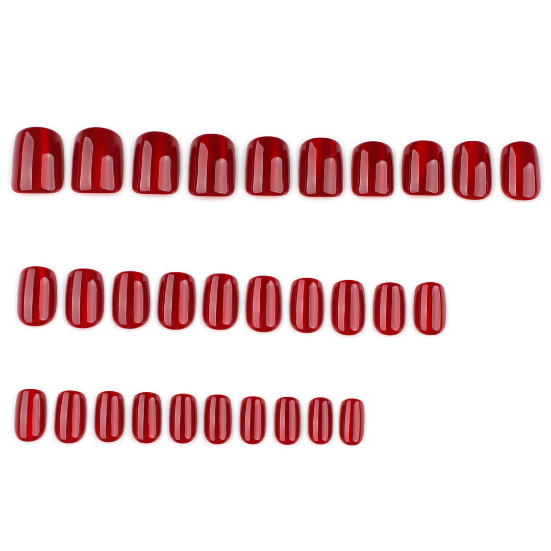 Artificial nail art with high-gloss finish Bowlift