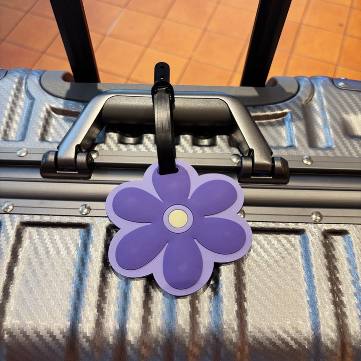 Floral Silicone Luggage Tag Bowlift