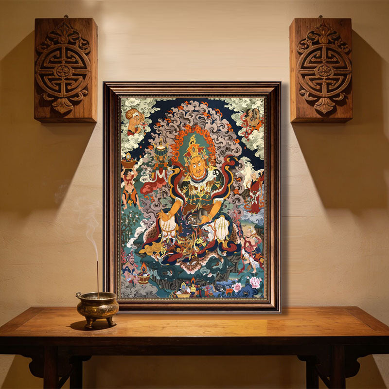 Intricate Religious Canvas Artwork