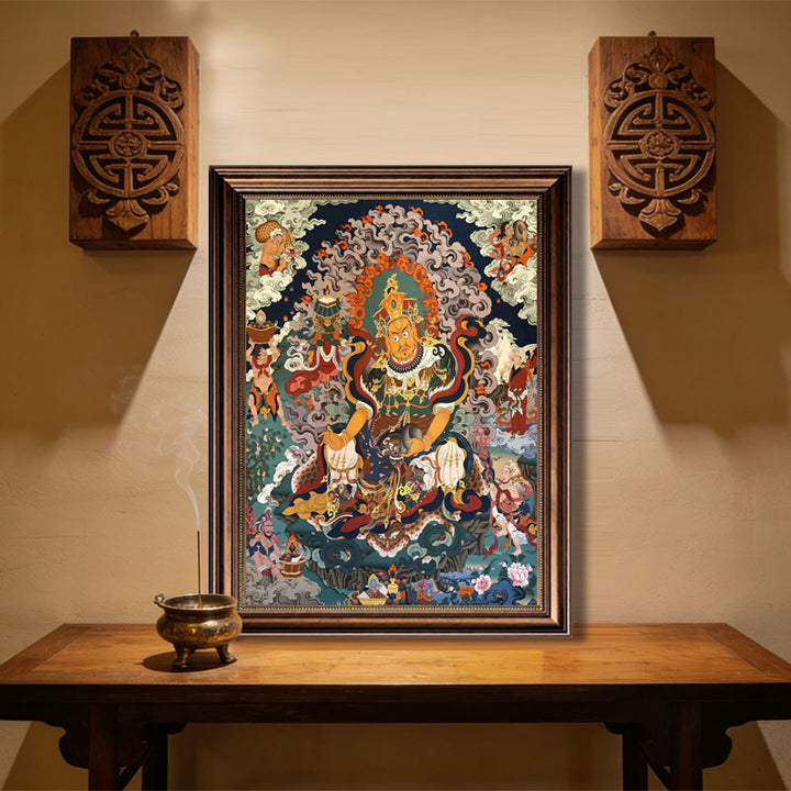 Intricate Religious Canvas Artwork