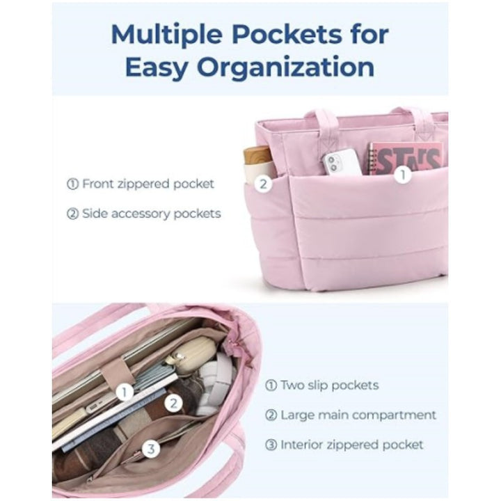 Fashionable everyday bag with practical compartments Bowlift