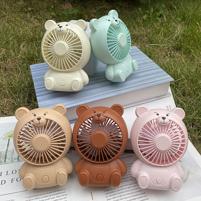 Unisex Cute Bear Fan Bowlift