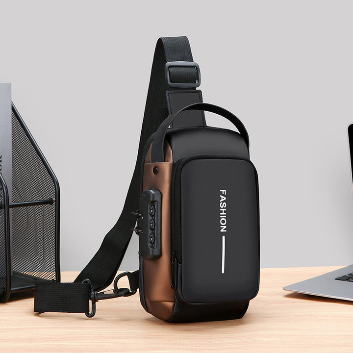 Water-Resistant Fashion Sling Bag Bowlift