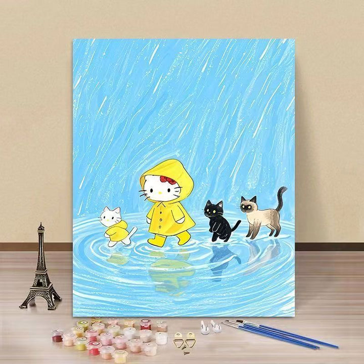 Cute Animal-Themed DIY Painting Kit Bowlift