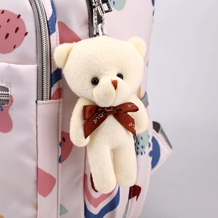 Playful Patterned Backpack Bowlift