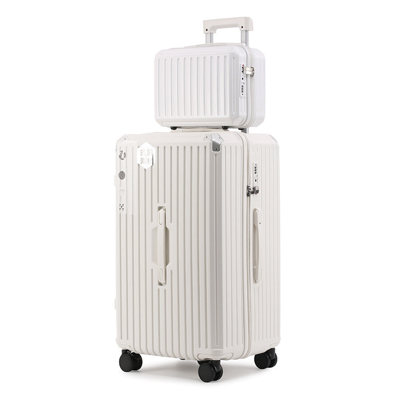 Unisex Functional Expandable Carry-On Luggage Bowlift