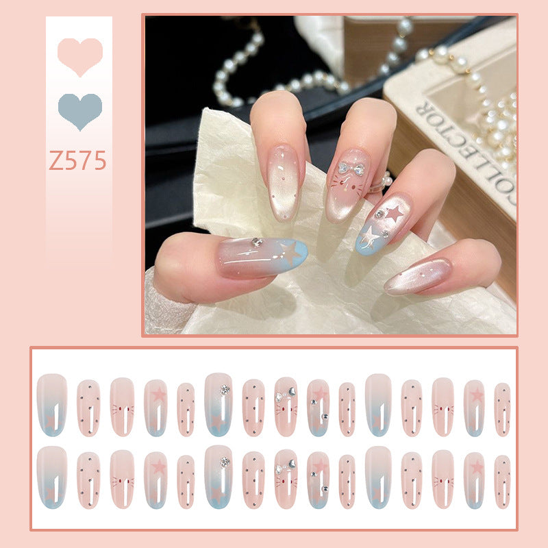 Creative nail art set with sparkling star and animal designs Bowlift
