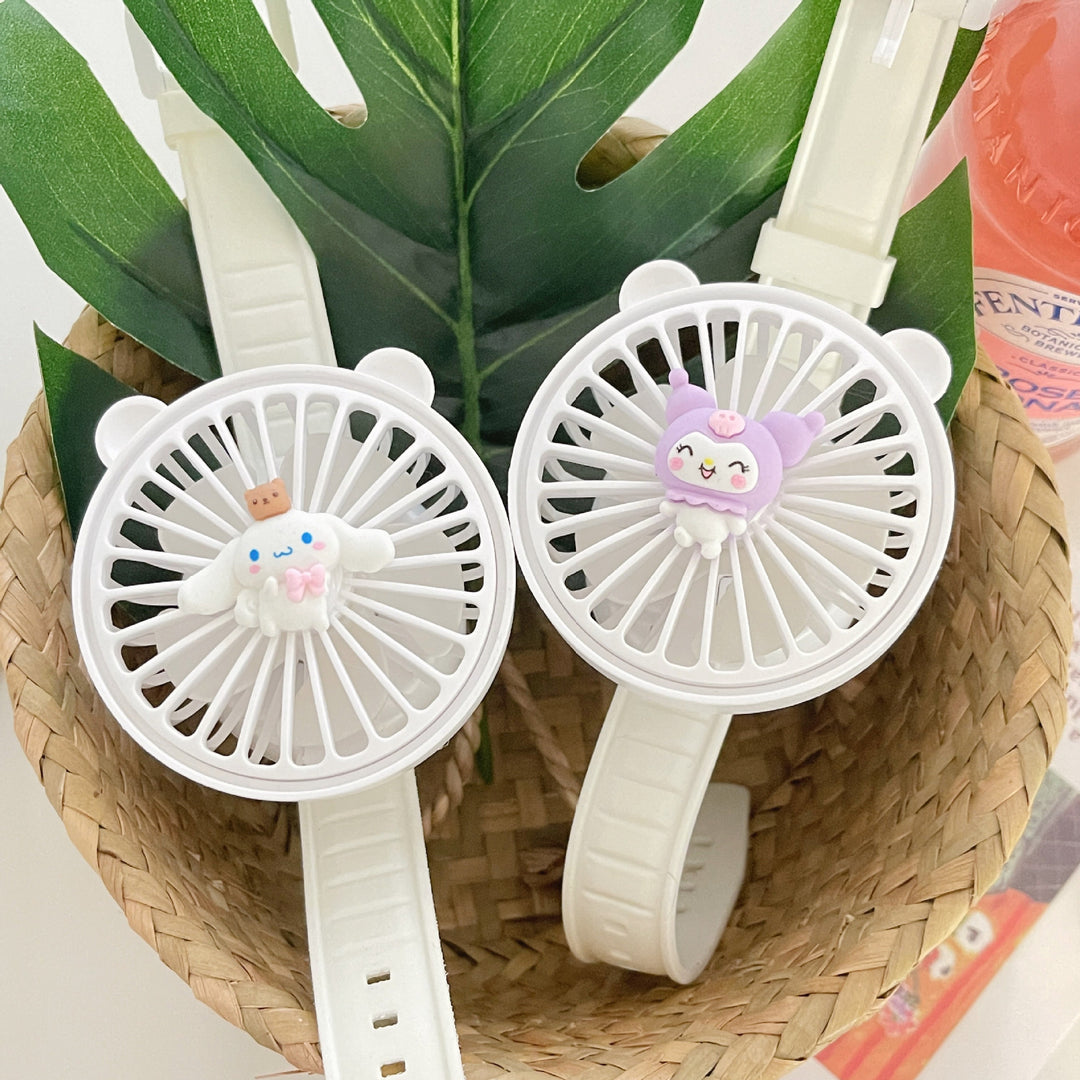 Ladies portable fan with cute design Bowlift