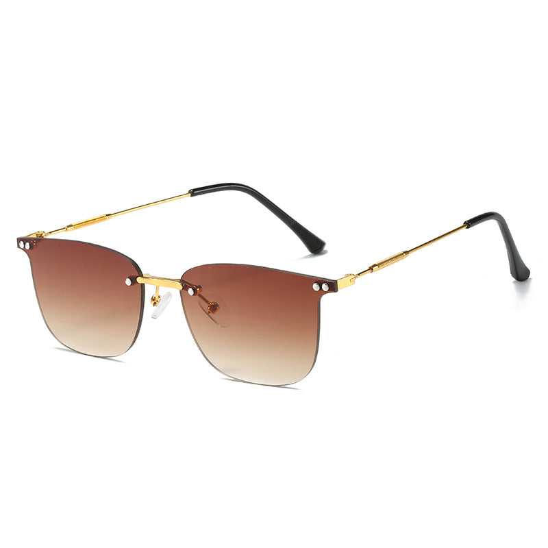 Ladies stylish geometric sunglasses with modern glass elements Bowlift