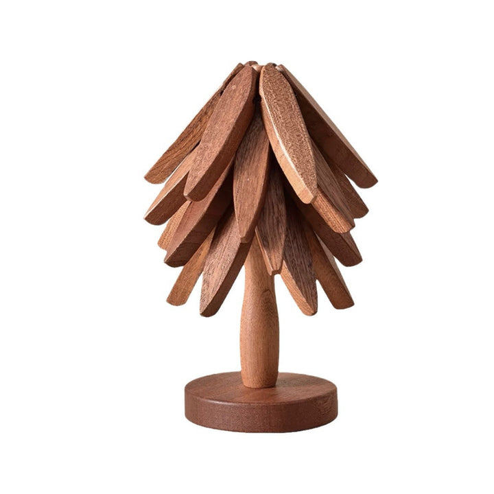 BowLift | Noble tree coasters in wood look