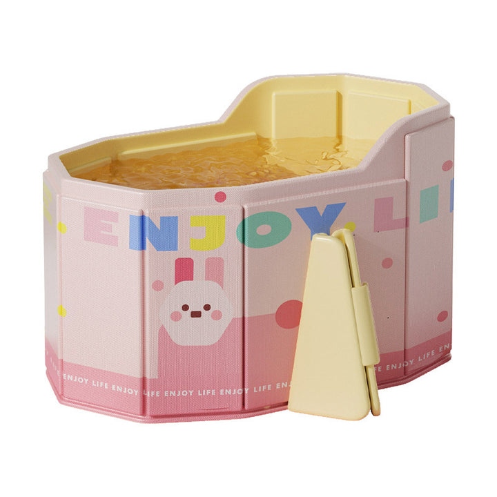 Women Inflatable Baby Bathtub with Safe Design Bowlift