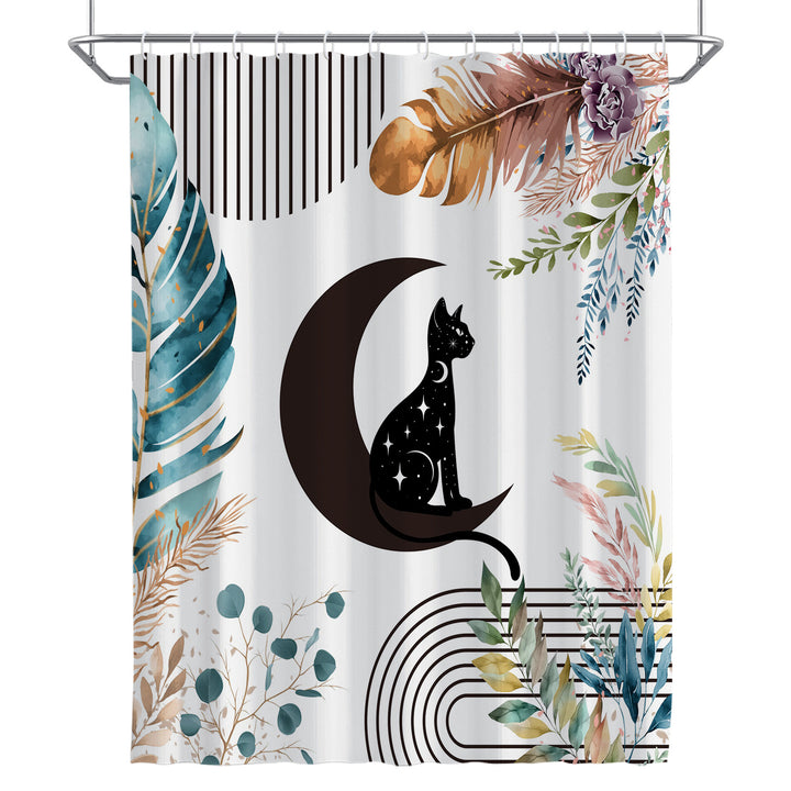 Artistic Shower Curtain Bowlift