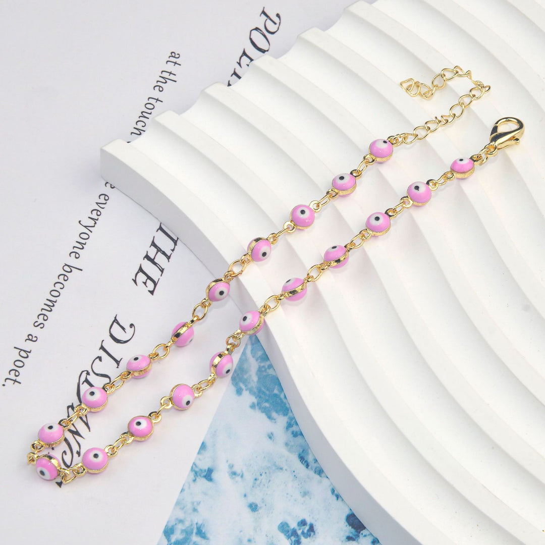 Colorful Beaded Ankle Bracelet Bowlift