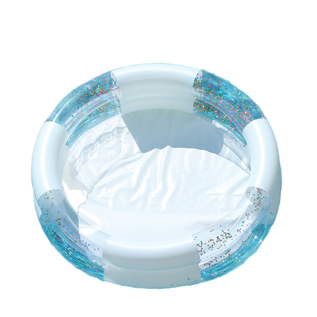 Mermaid-Themed Inflatable Pool Ring Bowlift