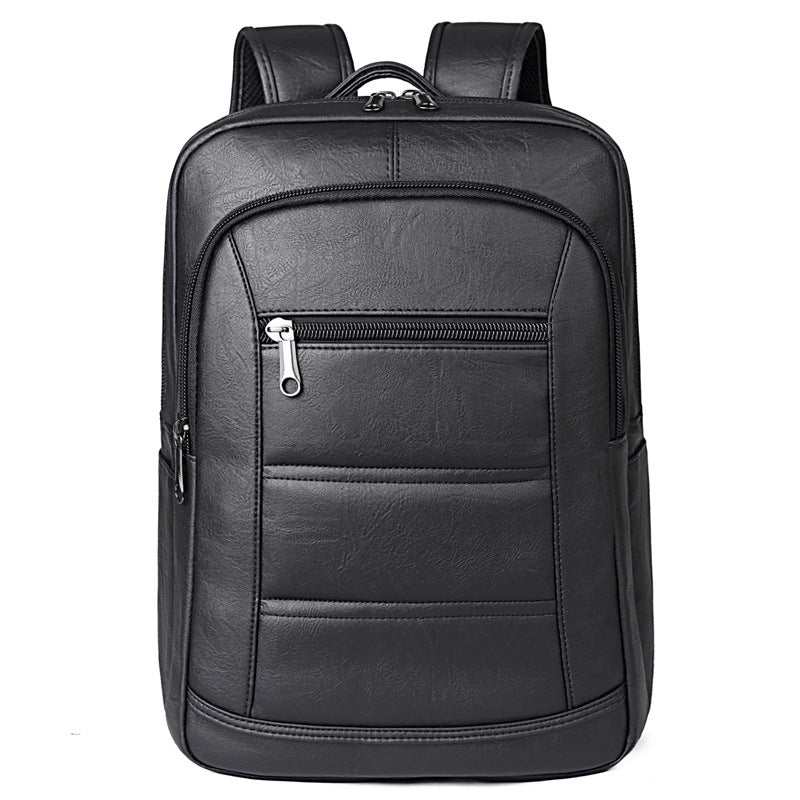 Elegant Backpack Made of Durable Synthetic Leather with Intelligent Compartment System Bowlift