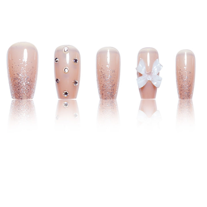 Elegant Press-On Nail Art Extensions Bowlift