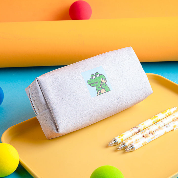 Cartoon Character Print Pencil Case Bowlift
