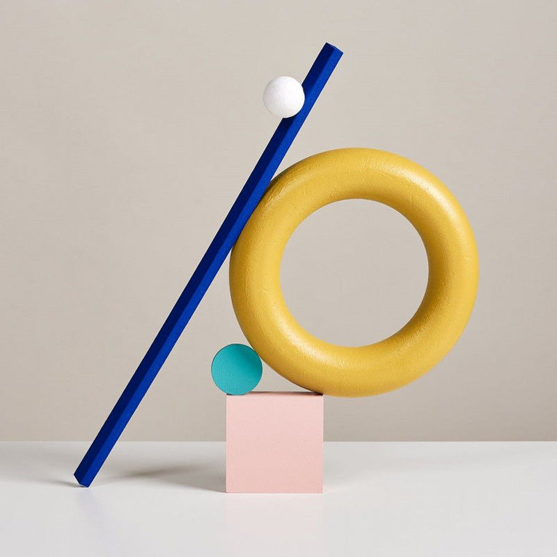 Creative Cloud-Shaped Decorative Sculpture