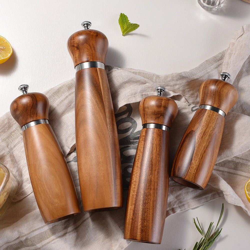 Noble Wood Pepper Mill Bowlift